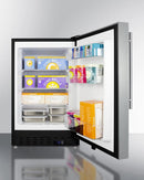 Summit 20" Wide Built-In All-Freezer ADA Compliant - ALFZ37BSSHV