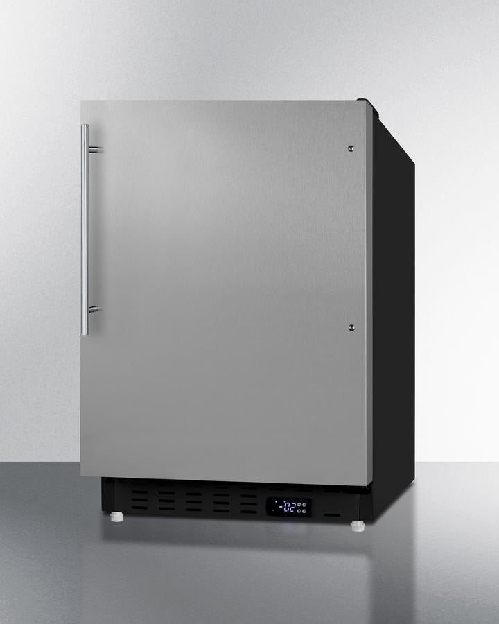 Summit 20" Wide Built-In All-Freezer ADA Compliant - ALFZ37BSSHV - MyBBQDirect