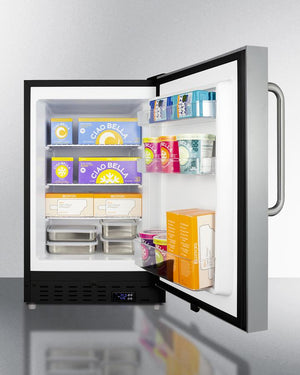 Summit 20" Wide Built-In All-Freezer ADA Compliant - ALFZ37BSSTB - MyBBQDirect