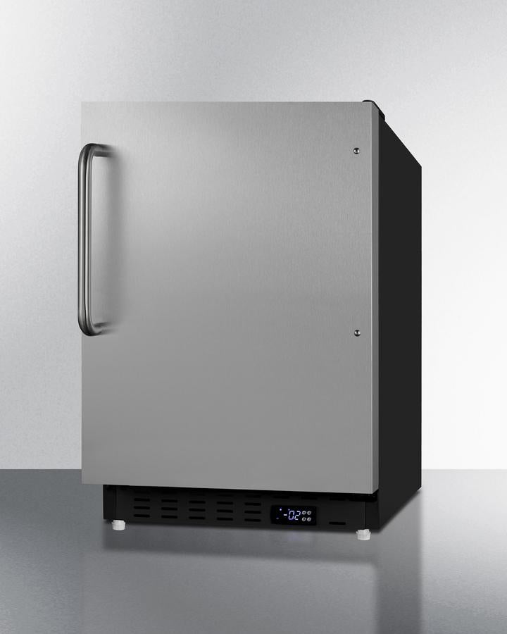 Summit 20" Wide Built-In All-Freezer ADA Compliant - ALFZ37BSSTB - MyBBQDirect
