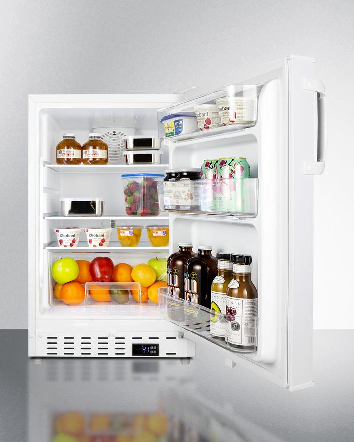 Summit 20" Wide Built-In All-Refrigerator ADA Compliant - ALR46W - MyBBQDirect