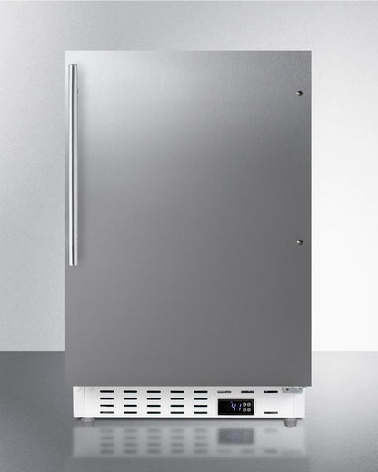 Summit 20" Wide Built-In All-Refrigerator ADA Compliant - ALR46WCSSHV - MyBBQDirect
