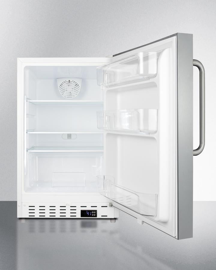 Summit 20" Wide Built-In All-Refrigerator ADA Compliant - ALR46WSSTB - MyBBQDirect