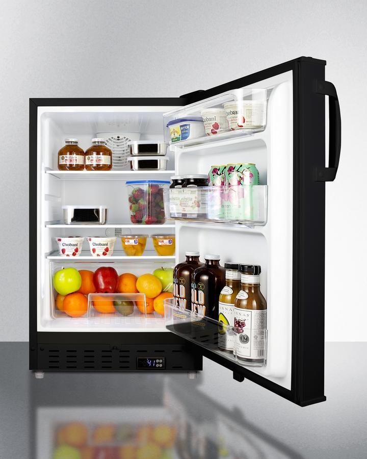 Summit 20" Wide Built-In All-Refrigerator ADA Compliant - ALR47B - MyBBQDirect