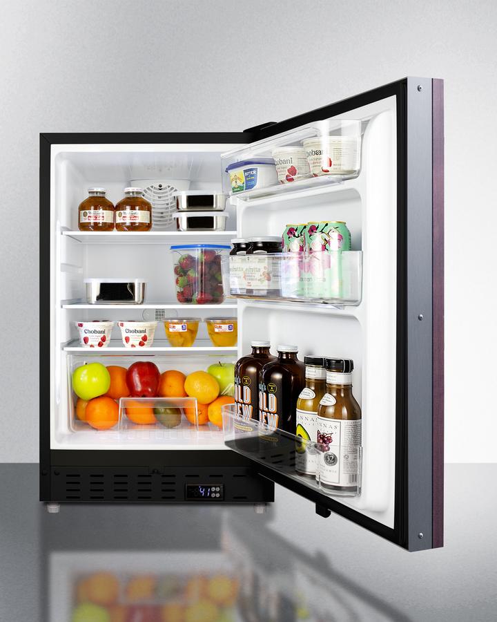 Summit 20" Wide Built-In All-Refrigerator ADA Compliant - ALR47BIF - MyBBQDirect