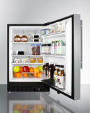 Summit 20" Wide Built-In All-Refrigerator ADA Compliant - ALR47BSSHV