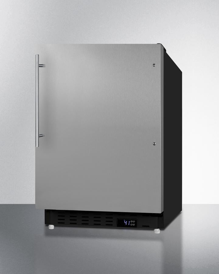 Summit 20" Wide Built-In All-Refrigerator ADA Compliant - ALR47BSSHV - MyBBQDirect