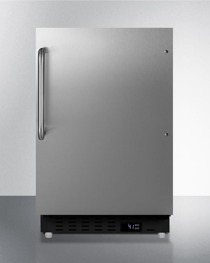 Summit 20" Wide Built-In All-Refrigerator ADA Compliant - ALR47BSSTB - MyBBQDirect