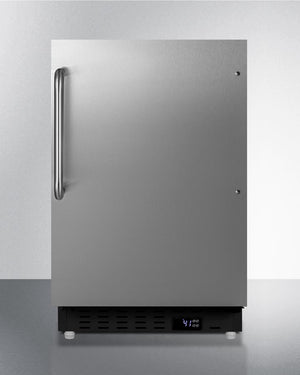 Summit 20" Wide Built-In All-Refrigerator ADA Compliant - ALR47BSSTB - MyBBQDirect