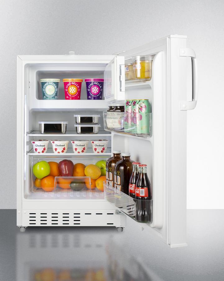 Summit 20" Wide Built-in Refrigerator-Freezer ADA Compliant - ALRF48 - MyBBQDirect