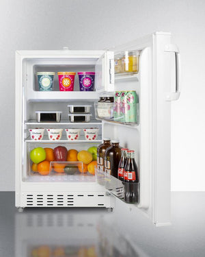 Summit 20" Wide Built-in Refrigerator-Freezer ADA Compliant - ALRF48 - MyBBQDirect