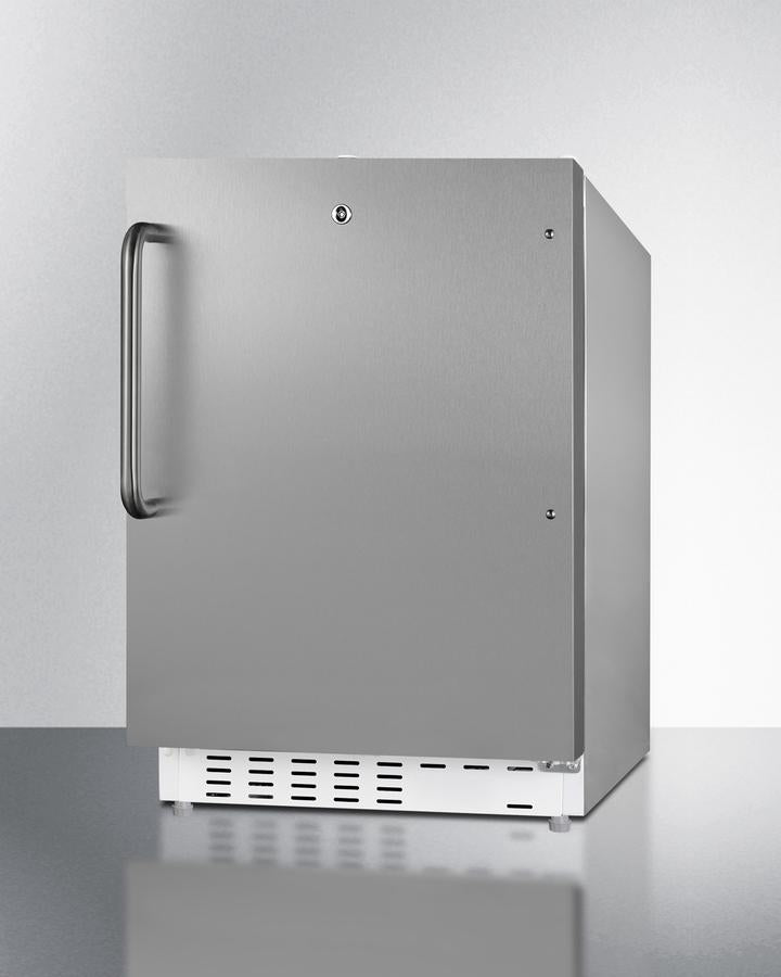 Summit 20" Wide Built-in Refrigerator-Freezer ADA Compliant - ALRF48CSS - MyBBQDirect