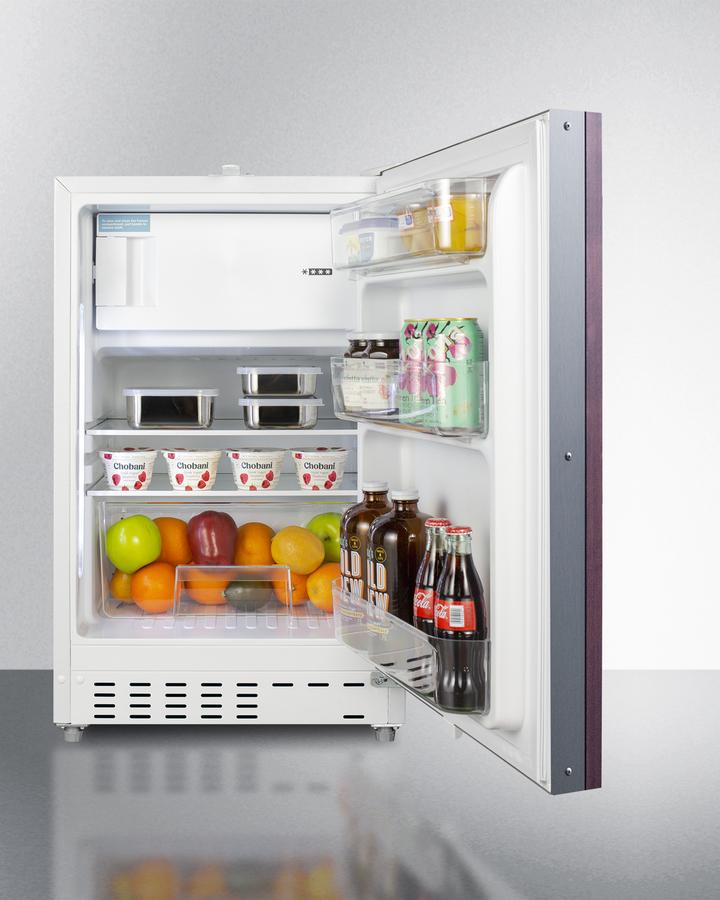 Summit 20" Wide Built-in Refrigerator-Freezer ADA Compliant - ALRF48IF - MyBBQDirect