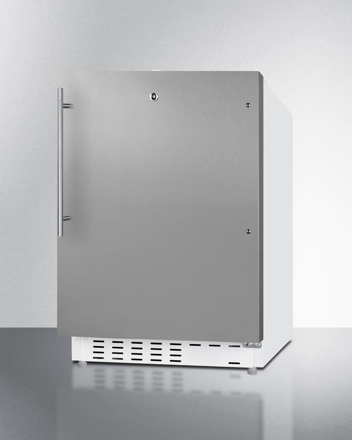 Summit 20" Wide Built-in Refrigerator-Freezer ADA Compliant - ALRF48SSHV - MyBBQDirect