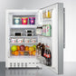 Summit 20" Wide Built-in Refrigerator-Freezer ADA Compliant - ALRF48SSHV - MyBBQDirect
