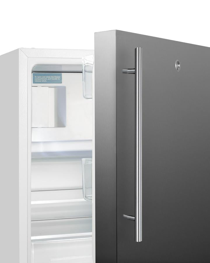 Summit 20" Wide Built-in Refrigerator-Freezer ADA Compliant - ALRF48SSHV - MyBBQDirect