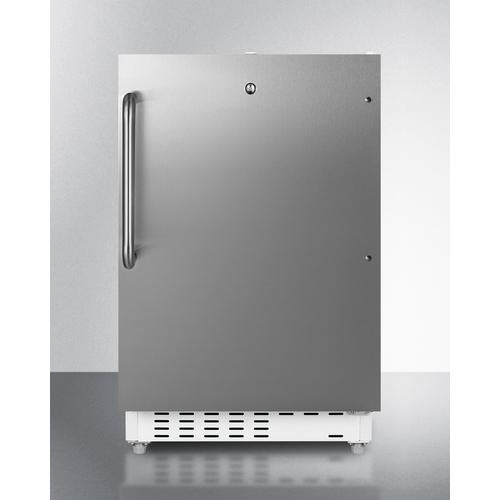 Summit 20" Wide Built-in Refrigerator-Freezer ADA Compliant  - ALRF48SSTB - MyBBQDirect