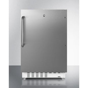 Summit 20" Wide Built-in Refrigerator-Freezer ADA Compliant  - ALRF48SSTB - MyBBQDirect