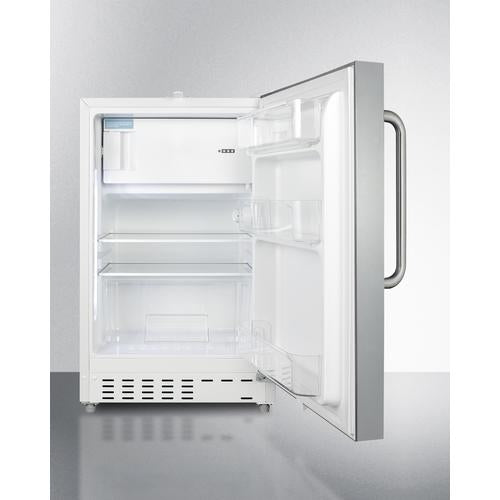 Summit 20" Wide Built-in Refrigerator-Freezer ADA Compliant  - ALRF48SSTB - MyBBQDirect