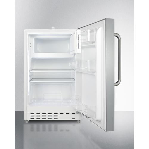 Summit 20" Wide Built-in Refrigerator-Freezer ADA Compliant  - ALRF48SSTB - MyBBQDirect