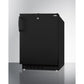 Summit 20" Wide Built-in Refrigerator-Freezer ADA Compliant - ALRF49B - MyBBQDirect