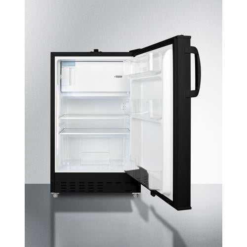Summit 20" Wide Built-in Refrigerator-Freezer ADA Compliant - ALRF49B - MyBBQDirect
