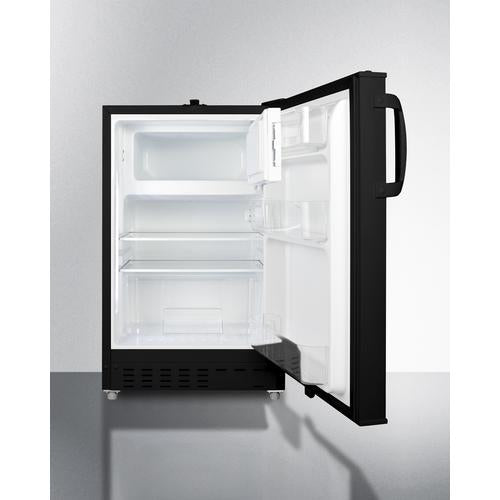 Summit 20" Wide Built-in Refrigerator-Freezer ADA Compliant - ALRF49B - MyBBQDirect