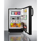 Summit 20" Wide Built-in Refrigerator-Freezer ADA Compliant - ALRF49B - MyBBQDirect
