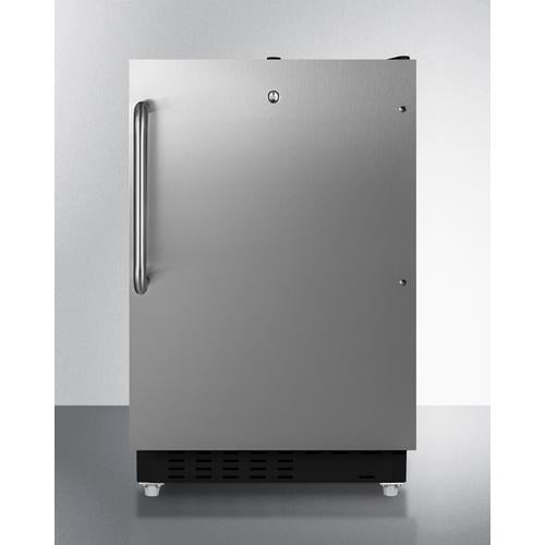 Summit 20" Wide Built-in Refrigerator-Freezer ADA Compliant - ALRF49BCSS - MyBBQDirect