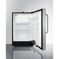 Summit 20" Wide Built-in Refrigerator-Freezer ADA Compliant - ALRF49BCSS - MyBBQDirect