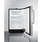 Summit 20" Wide Built-in Refrigerator-Freezer ADA Compliant - ALRF49BCSS - MyBBQDirect