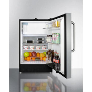 Summit 20" Wide Built-in Refrigerator-Freezer ADA Compliant - ALRF49BCSS - MyBBQDirect