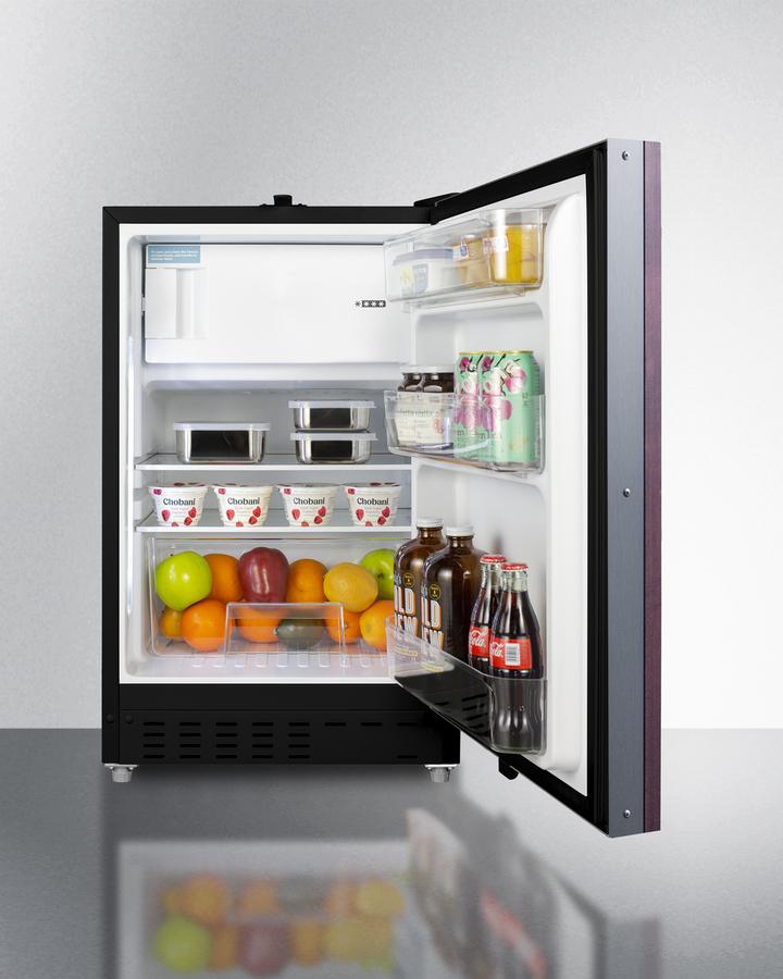 Summit 20" Wide Built-in Refrigerator-Freezer ADA Compliant - ALRF49BIF - MyBBQDirect