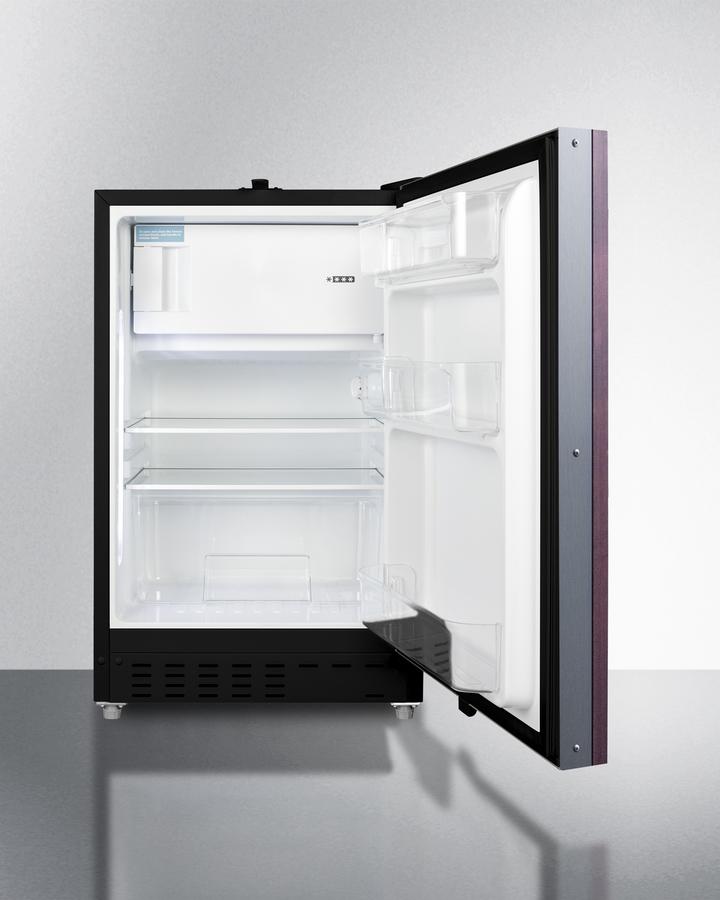 Summit 20" Wide Built-in Refrigerator-Freezer ADA Compliant - ALRF49BIF - MyBBQDirect