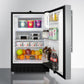 Summit 20" Wide Built-in Refrigerator-Freezer ADA Compliant - ALRF49BSSHV - MyBBQDirect
