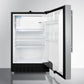 Summit 20" Wide Built-in Refrigerator-Freezer ADA Compliant - ALRF49BSSHV - MyBBQDirect