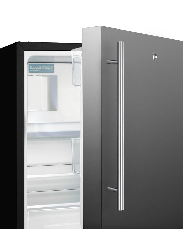 Summit 20" Wide Built-in Refrigerator-Freezer ADA Compliant - ALRF49BSSHV - MyBBQDirect