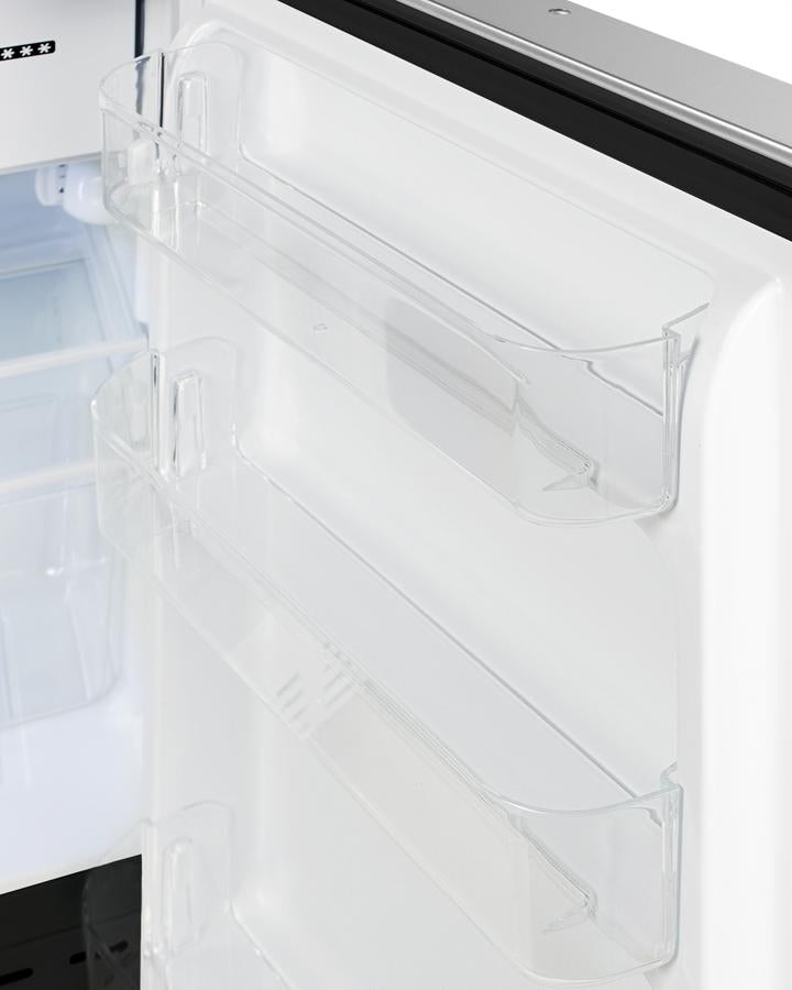 Summit 20" Wide Built-in Refrigerator-Freezer ADA Compliant - ALRF49BSSTB