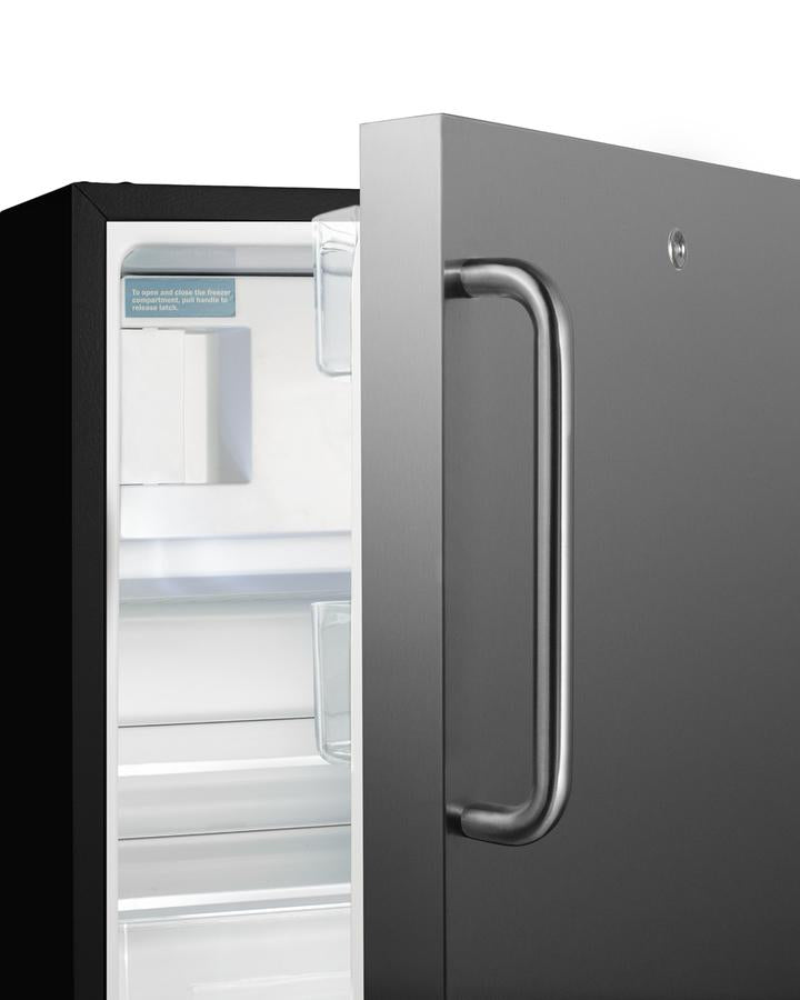Summit 20" Wide Built-in Refrigerator-Freezer ADA Compliant - ALRF49BSSTB - MyBBQDirect