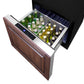 Summit 21.5" Wide Built-In Drawer Refrigerator - FF1DSS - MyBBQDirect