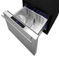 Summit 21.5" Wide Built-In Drawer Refrigerator - FF1DSS - MyBBQDirect