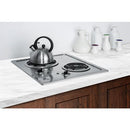 Summit 21" Wide 230V 2-Burner Coil Cooktop - CR2B224S