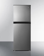Summit 22" Wide Frost-Free 7 Cu.Ft. Refrigerator-Freezer with a Stainless Steel Look - FF83PL - MyBBQDirect