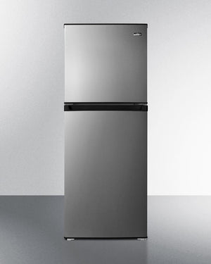 Summit 22" Wide Frost-Free 7 Cu.Ft. Refrigerator-Freezer with a Stainless Steel Look - FF83PL - MyBBQDirect