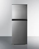 Summit 22" Wide Frost-Free 7 Cu.Ft. Refrigerator-Freezer with a Stainless Steel Look - FF83PL