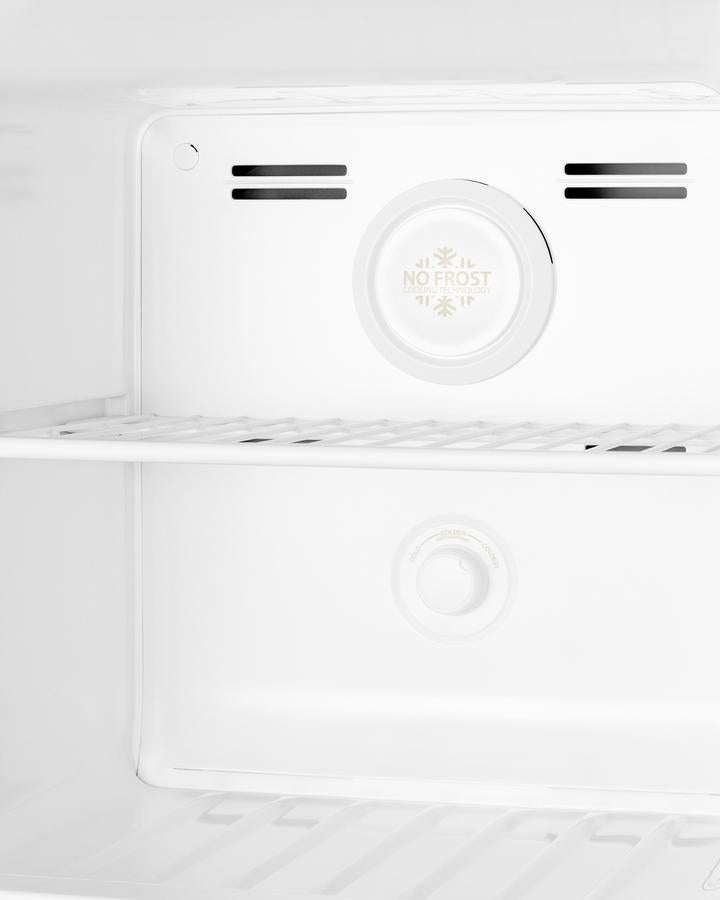 Summit 22" Wide Frost-Free 7 Cu.Ft. Refrigerator-Freezer with a Stainless Steel Look - FF83PL - MyBBQDirect