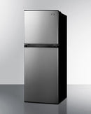Summit 22" Wide Frost-Free 7 Cu.Ft. Refrigerator-Freezer with a Stainless Steel Look - FF83PL