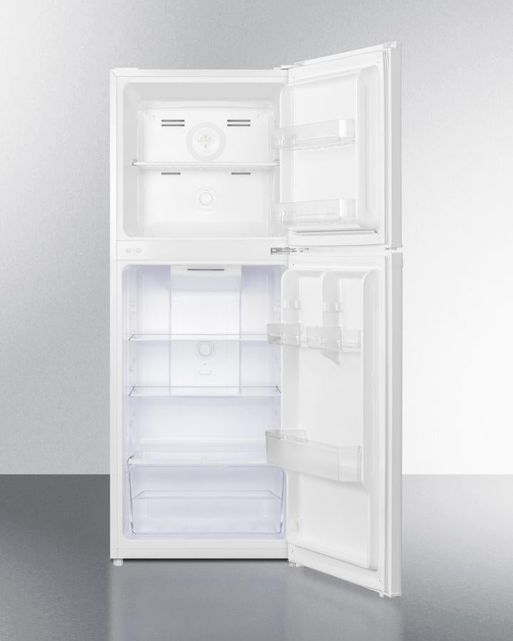 Summit 22" Wide Frost-Free 7 Cu.Ft. Refrigerator-Freezer in White - FF82W - MyBBQDirect