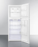 Summit 22" Wide Frost-Free 7 Cu.Ft. Refrigerator-Freezer in White - FF82W