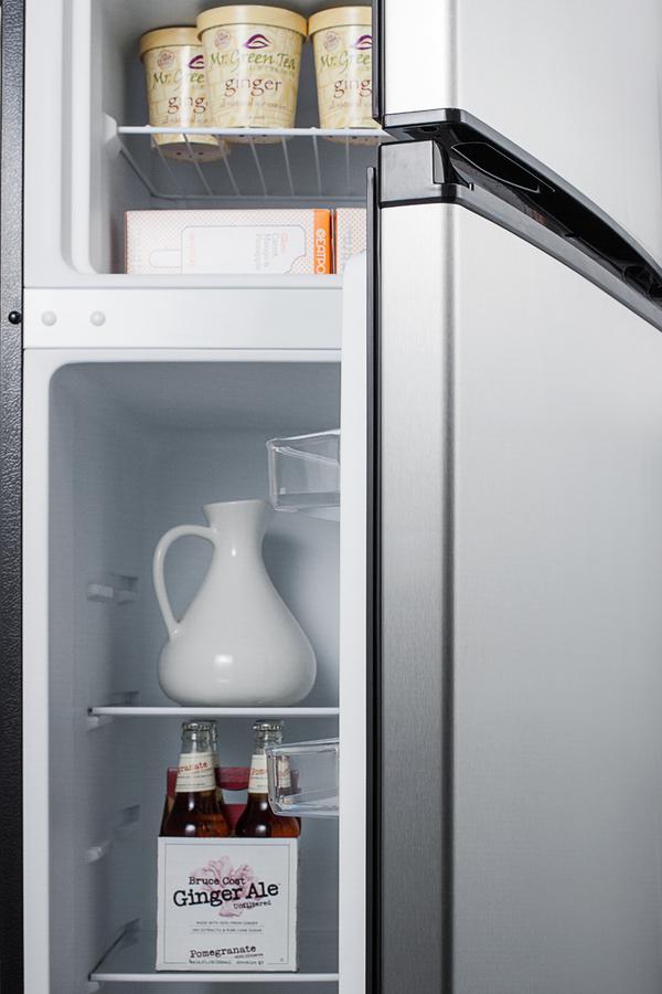 Summit 22" Wide Refrigerator-Freezer - CP972SS - MyBBQDirect